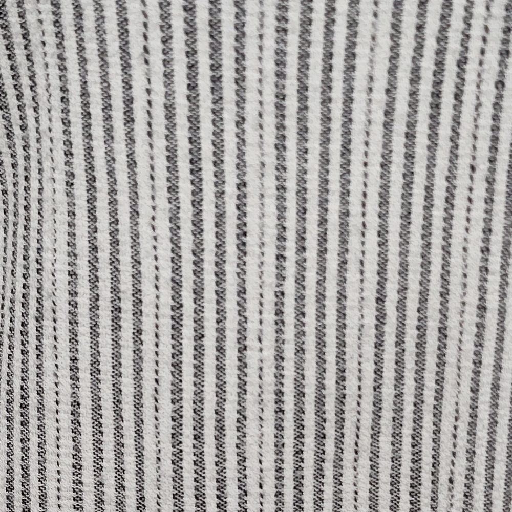 Sonoma gray stripe gauze popover size mp - Picture 2 of 8